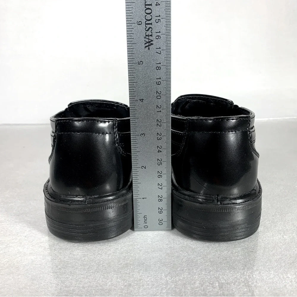 Deer Stags Boys Black Slip-On Dress Loafer